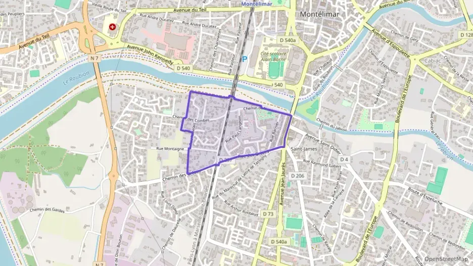 Appartement 65 m² quatre pièces à vendre à Montélimar