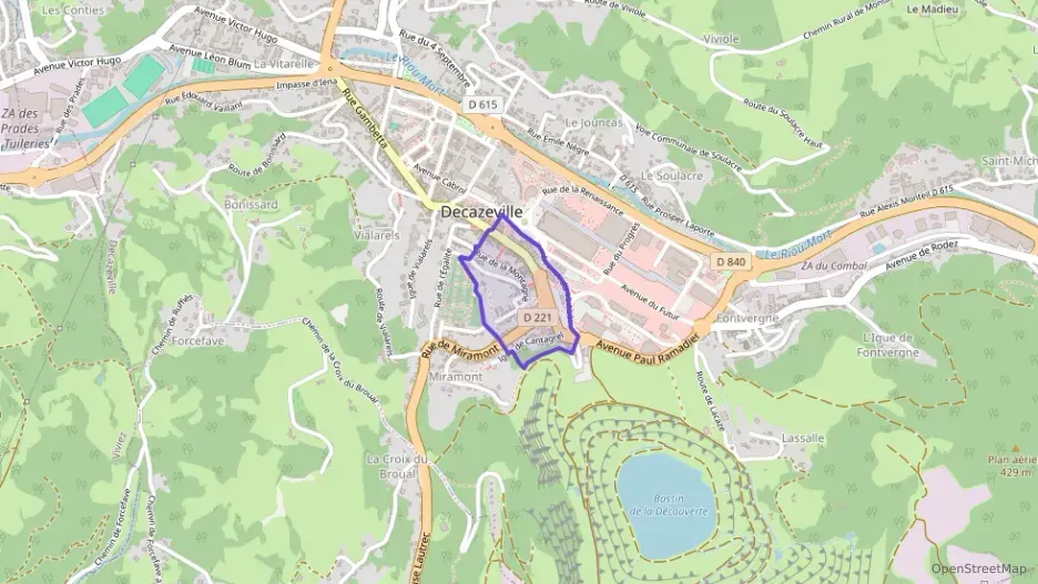 Appartement 60 m² trois pièces à vendre à Decazeville