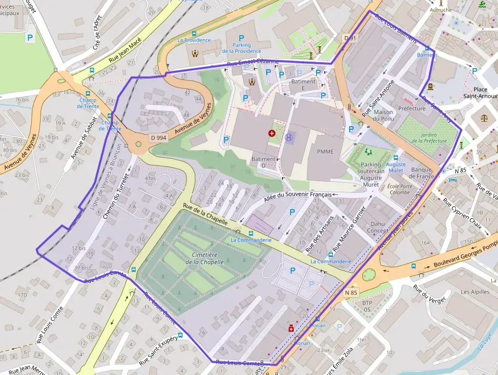 Appartement 84 m² quatre pièces à vendre à Gap