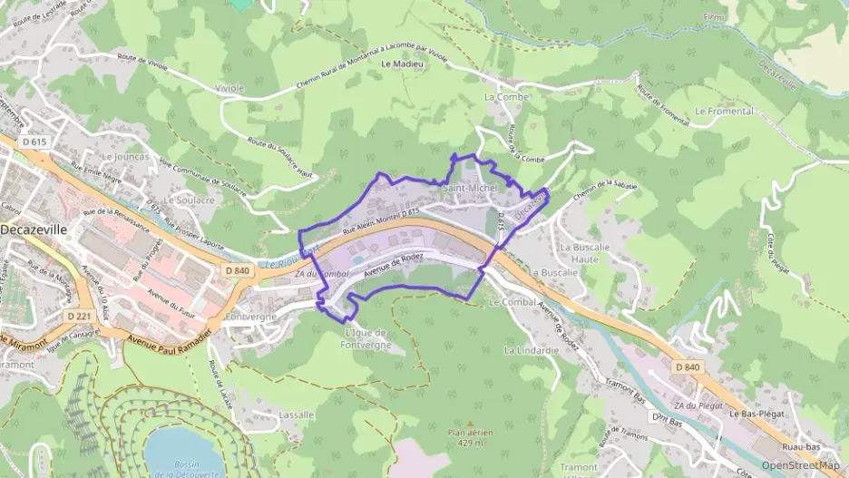 Appartement 40 m² deux pieces à vendre à Decazeville