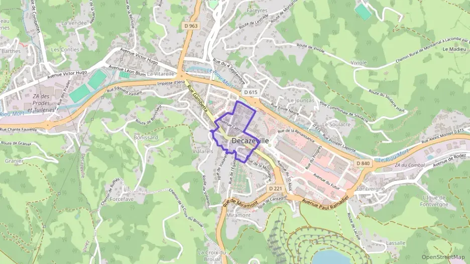 Appartement 70 m² trois pièces à vendre à Decazeville
