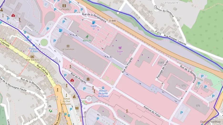 Appartement 86 m² quatre pièces à vendre à Decazeville