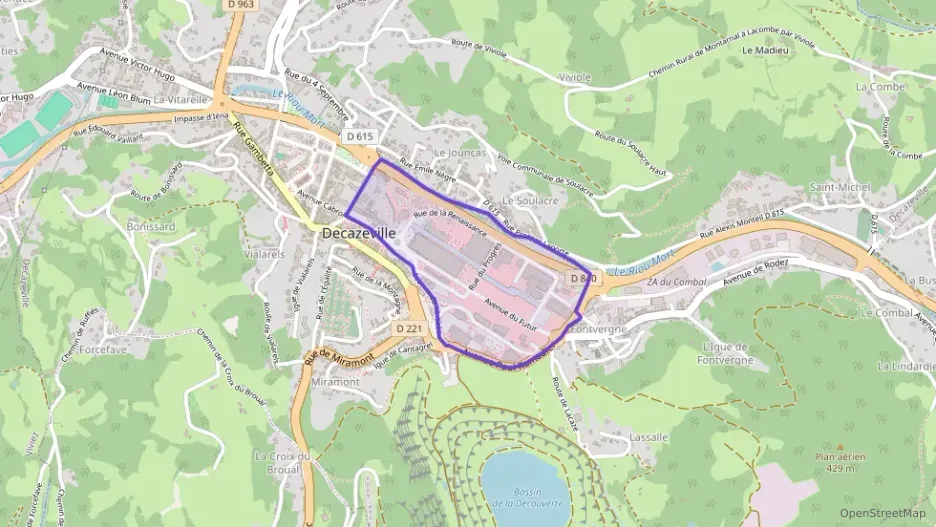 Appartement 86 m² quatre pièces à vendre à Decazeville