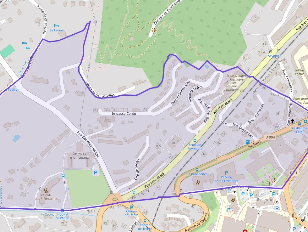 Appartement 85 m² quatre pièces à vendre à Gap