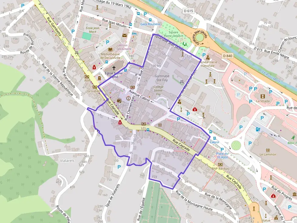 Appartement 90 m² quatre pièces à vendre à Decazeville