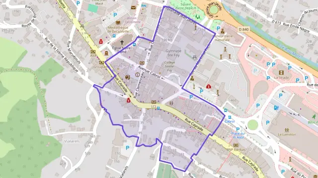 Appartement 90 m² quatre pièces à vendre à Decazeville