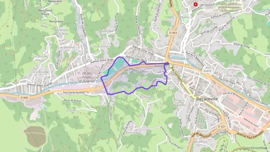 Appartement 70 m² trois pièces à vendre à Decazeville