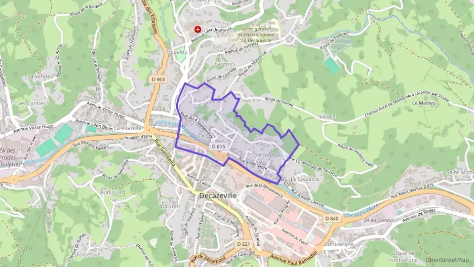 Appartement 45 m² deux pieces à vendre à Decazeville