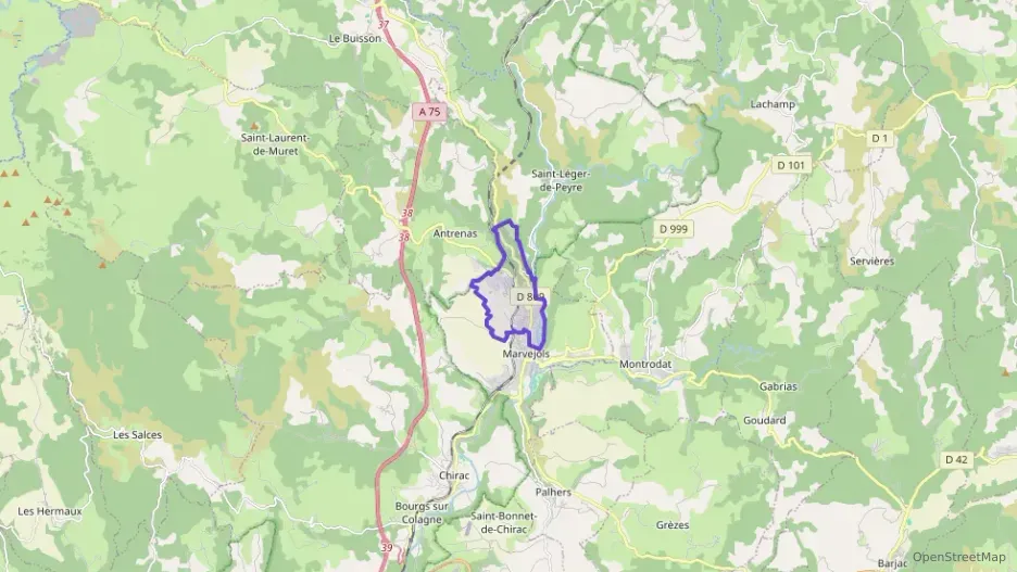 Appartement 100 m² quatre pièces à vendre à Marvejols Appartement 100 m² quatre pièces à vendre à Marvejols