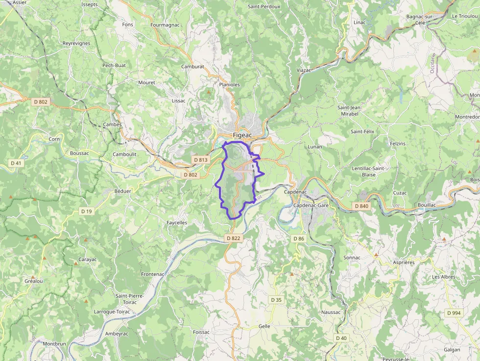 Appartement 55 m² deux pieces à vendre à Figeac