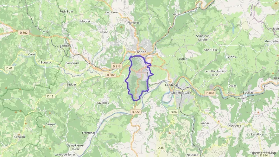 Appartement 55 m² deux pieces à vendre à Figeac