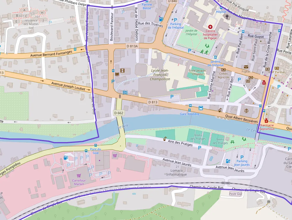 Appartement 64 m² quatre pièces à vendre à Figeac