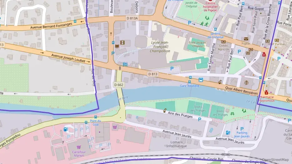 Appartement 75 m² trois pièces à vendre à Figeac