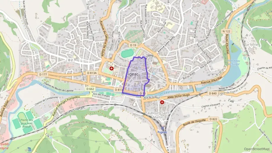 Appartement 60 m² trois pièces à vendre à Figeac