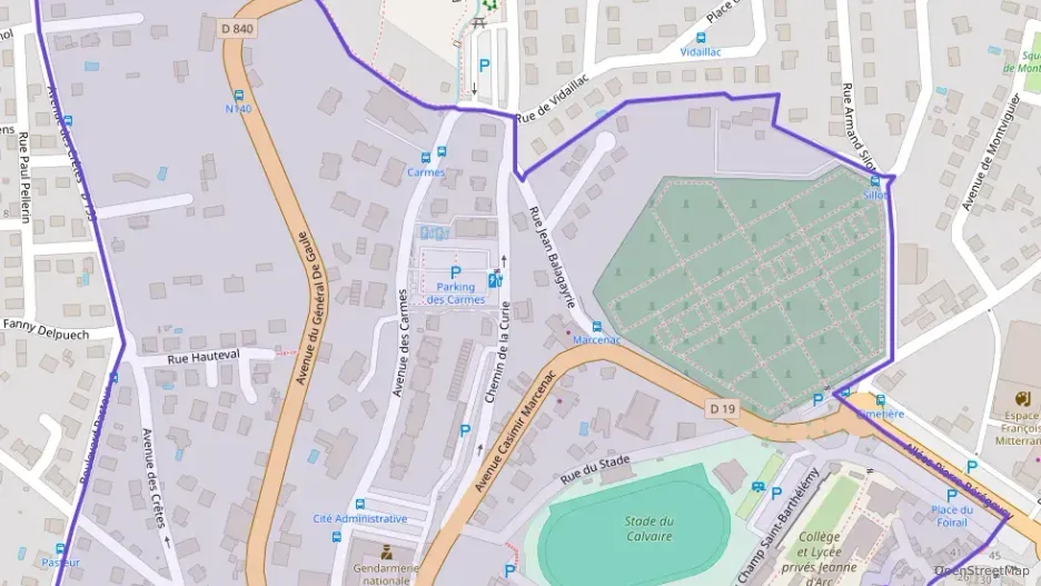 Appartement 69 m² trois pièces à vendre à Figeac
