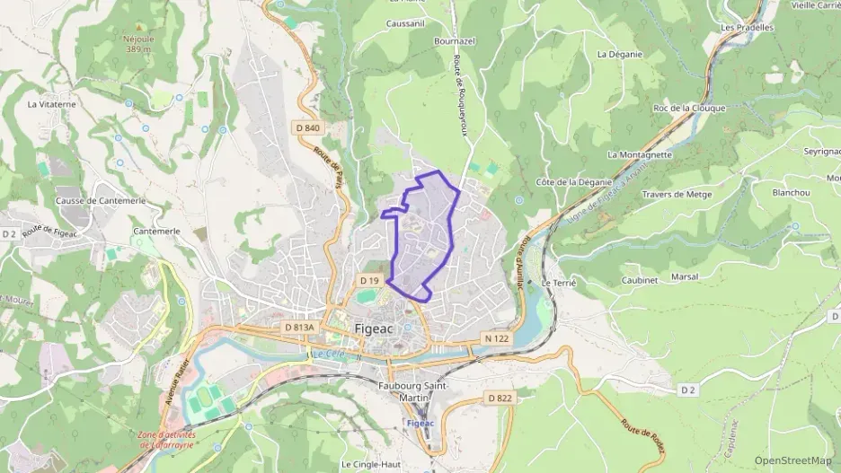 Appartement 51 m² trois pièces à vendre à Figeac