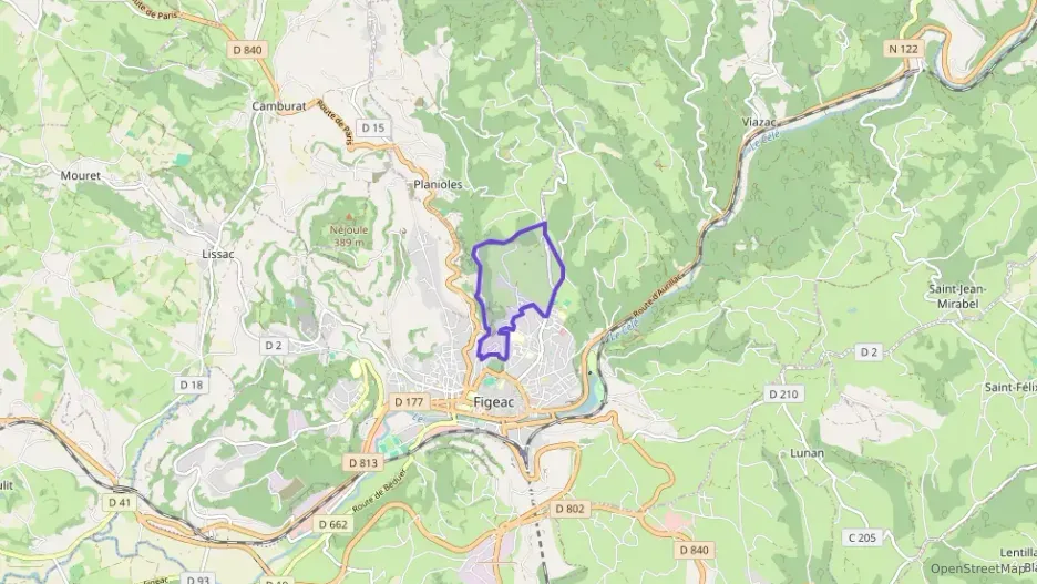 Appartement 93 m² quatre pièces à vendre à Figeac