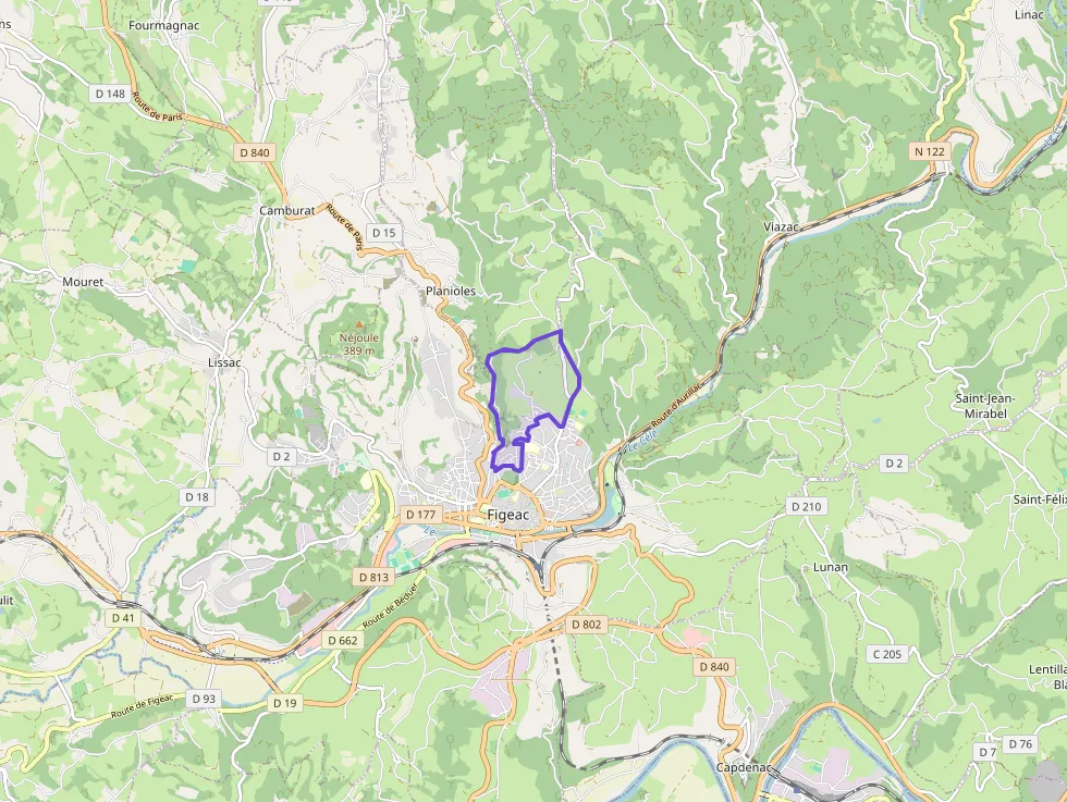 Appartement 60 m² trois pièces à vendre à Figeac