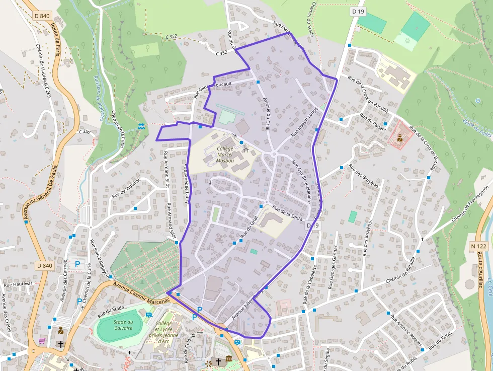 Appartement 82 m² quatre pièces à vendre à Figeac