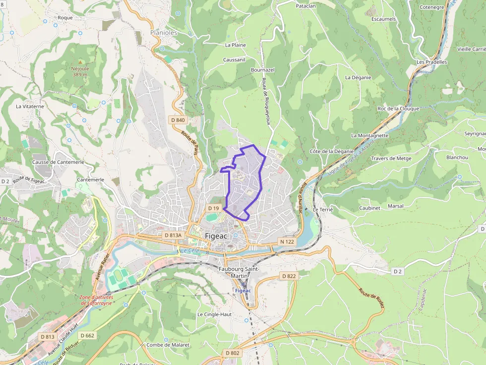 Appartement 82 m² quatre pièces à vendre à Figeac