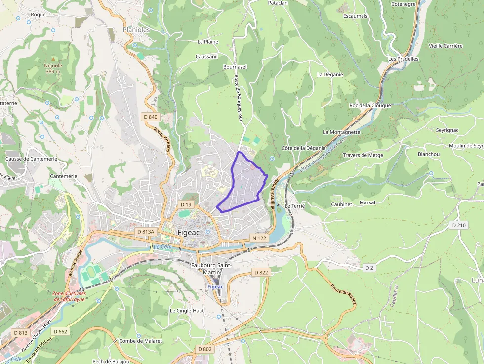 Appartement 56 m² trois pièces à vendre à Figeac