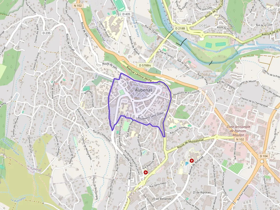 Appartement 45 m² trois pièces à vendre à Aubenas