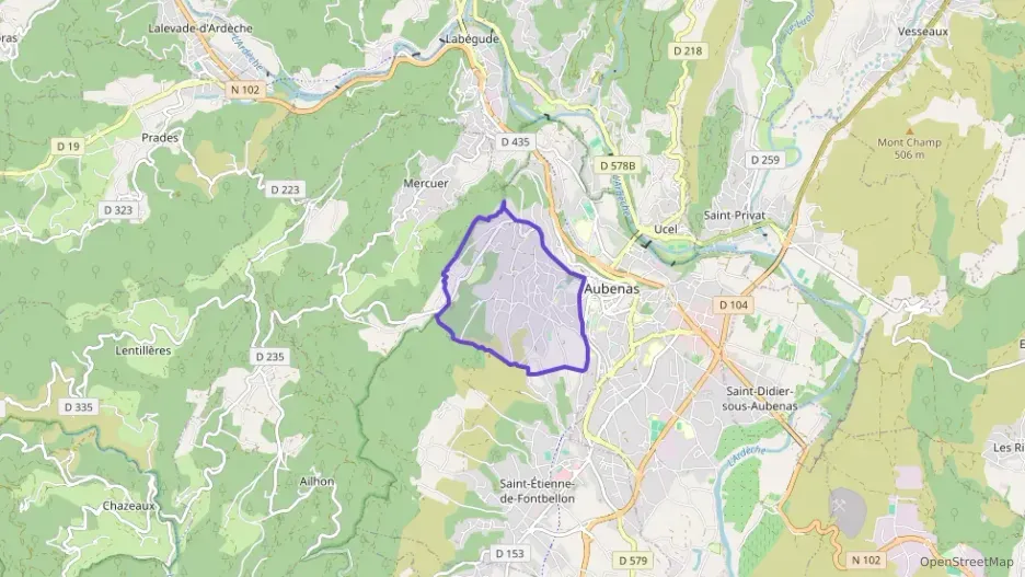 Appartement 79 m² trois pièces à vendre à Aubenas Appartement 79 m² trois pièces à vendre à Aubenas