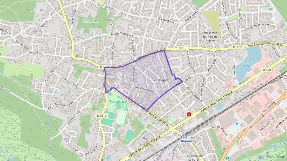 Appartement 59 m² trois pièces à vendre à Biganos