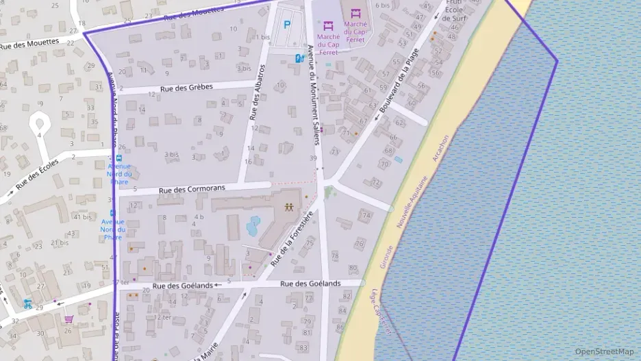 Appartement 48 m² deux pieces à vendre à Lège-Cap-Ferret