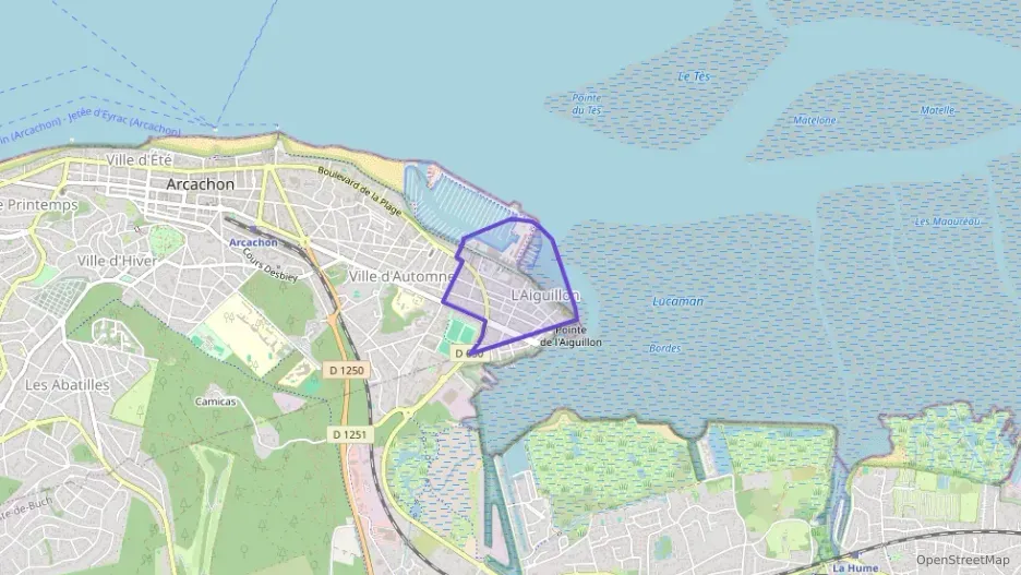 Appartement 60 m² trois pièces à vendre à Arcachon