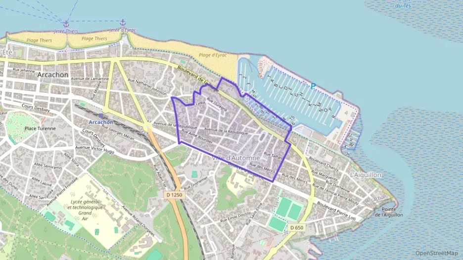 Appartement 55 m² trois pièces à vendre à Arcachon