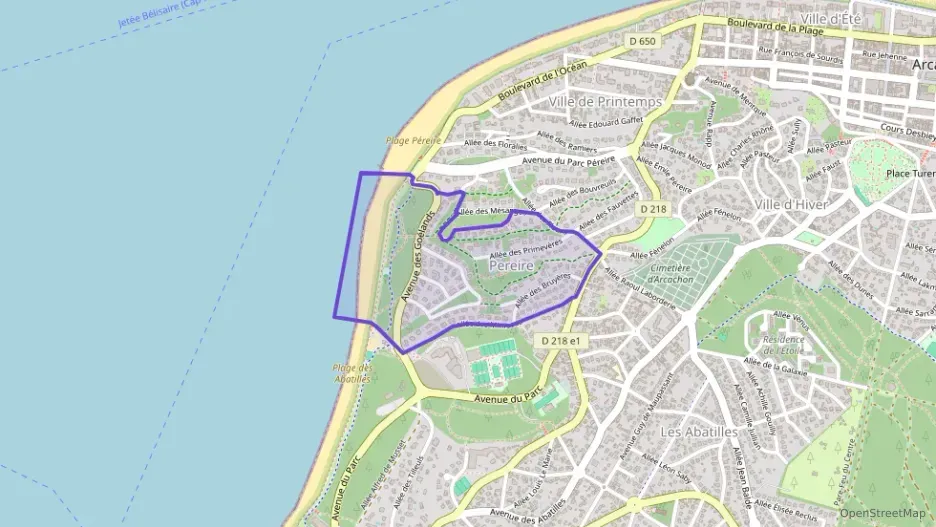 Appartement 46 m² deux pieces à vendre à Arcachon