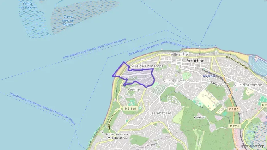 Appartement 65 m² trois pièces à vendre à Arcachon