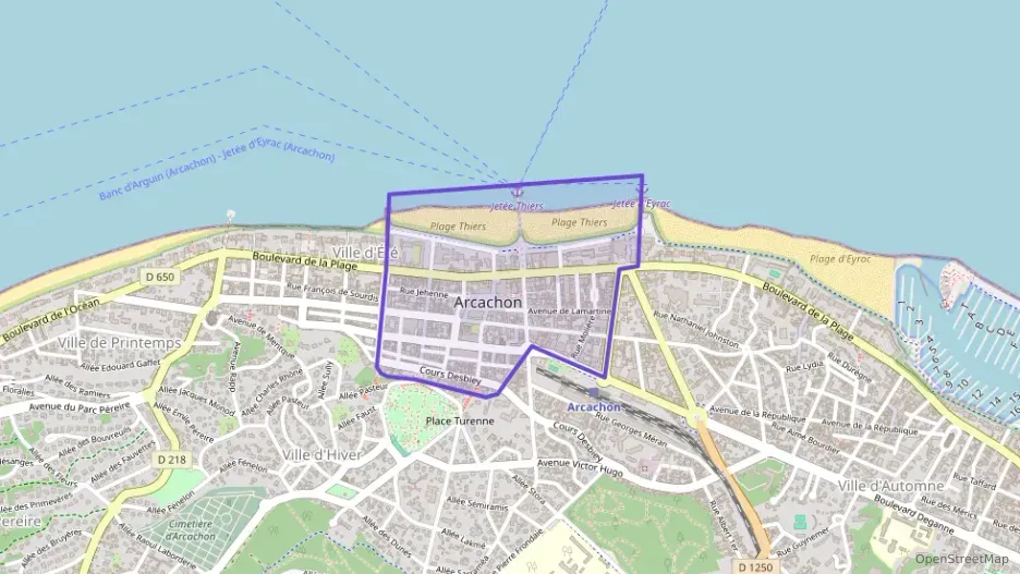 Appartement 77 m² trois pièces à vendre à Arcachon