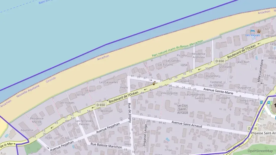 Appartement 72 m² trois pièces à vendre à Arcachon