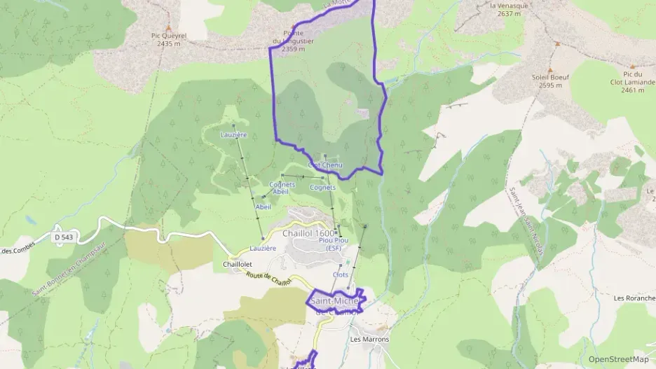 Appartement 55 m² trois pièces à vendre à Saint-Michel-de-Chaillol