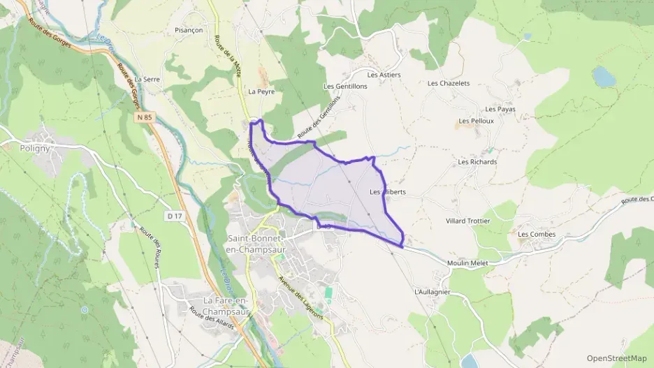 Appartement 55 m² trois pièces à vendre à Saint-Bonnet-en-Champsaur