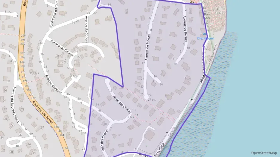 Appartement 59 m² trois pièces à vendre à Lège-Cap-Ferret