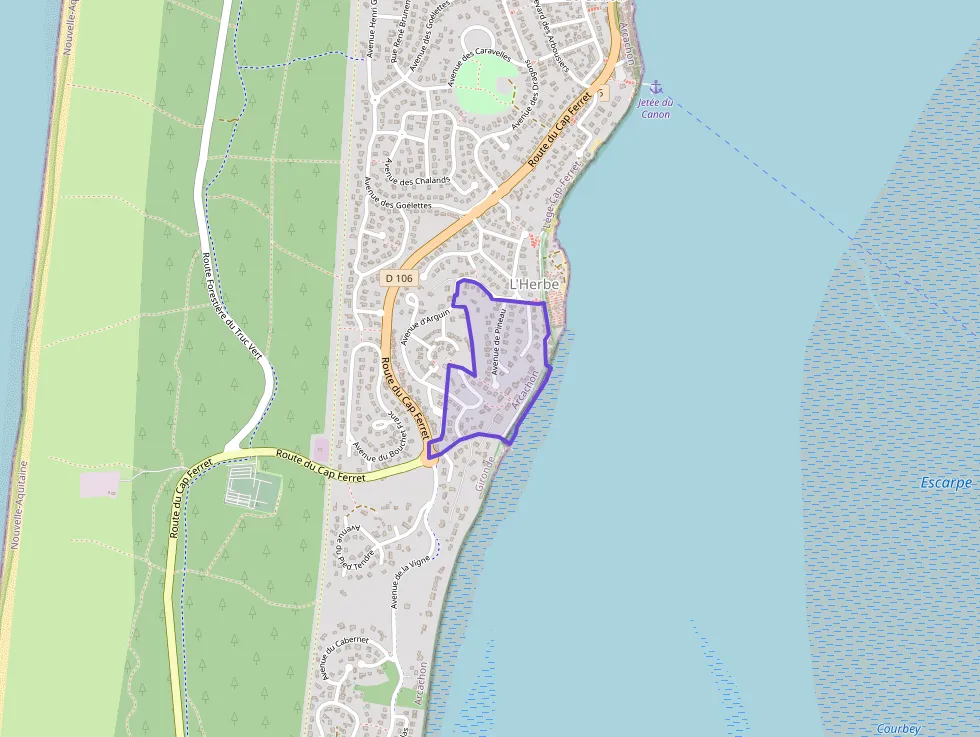 Appartement 59 m² trois pièces à vendre à Lège-Cap-Ferret