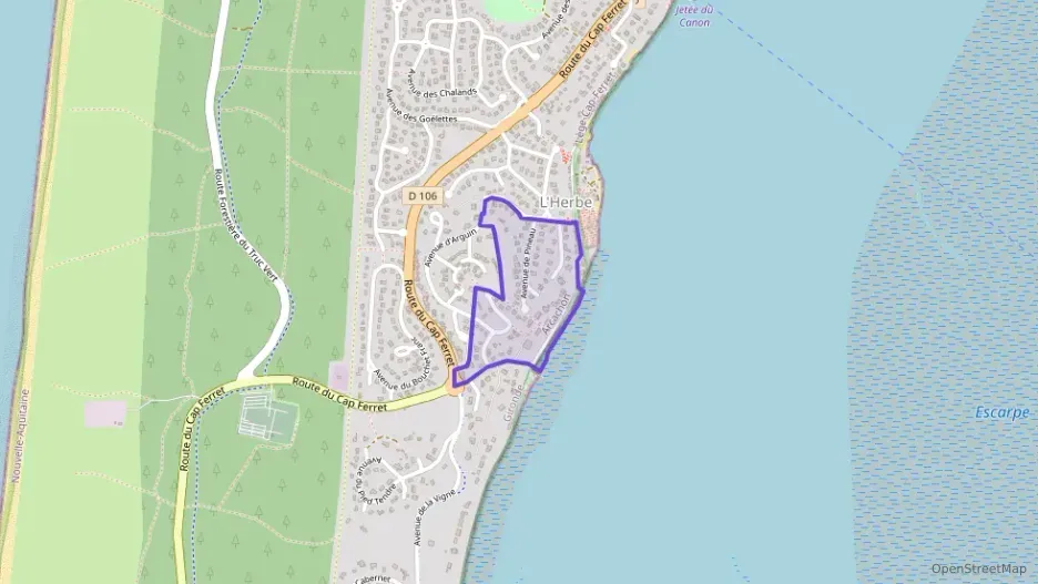 Appartement 49 m² deux pieces à vendre à Lège-Cap-Ferret