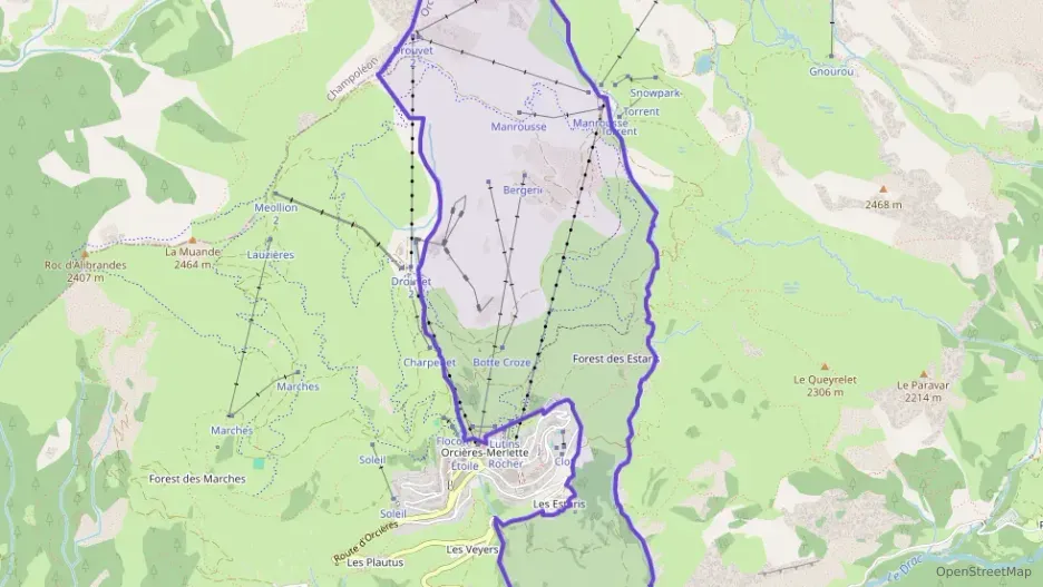 Appartement 95 m² quatre pièces à vendre à Orcières