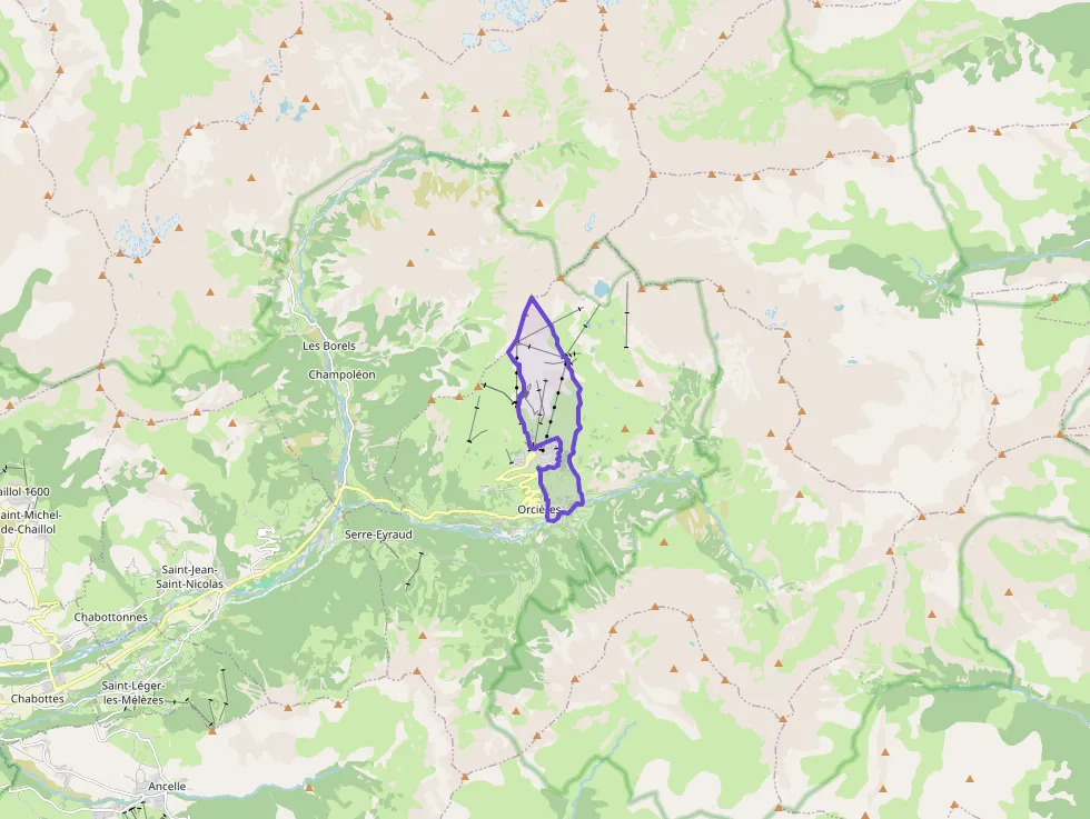 Appartement 95 m² quatre pièces à vendre à Orcières