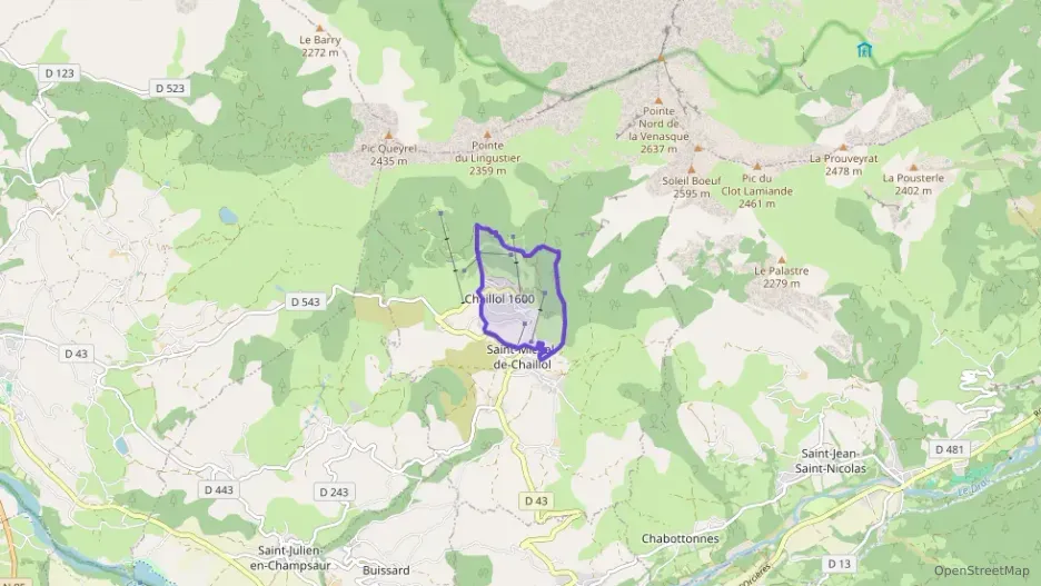 Appartement 66 m² trois pièces à vendre à Saint-Michel-de-Chaillol