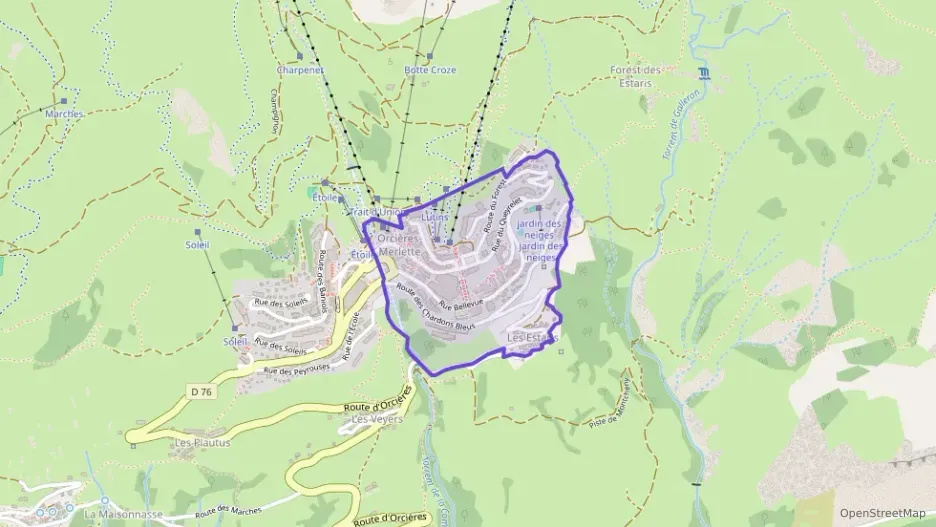 Appartement 110 m² quatre pièces à vendre à Orcières Appartement 110 m² quatre pièces à vendre à Orcières