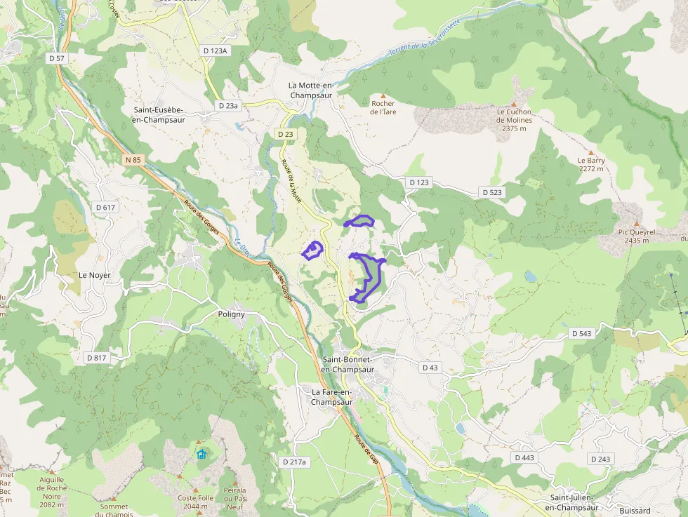 Appartement 52 m² trois pièces à vendre à Saint-Bonnet-en-Champsaur