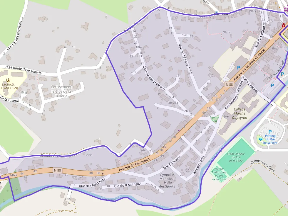 Appartement 44 m² trois pièces à vendre à Langogne