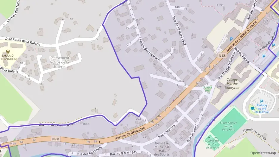 Appartement 44 m² trois pièces à vendre à Langogne Appartement 44 m² trois pièces à vendre à Langogne