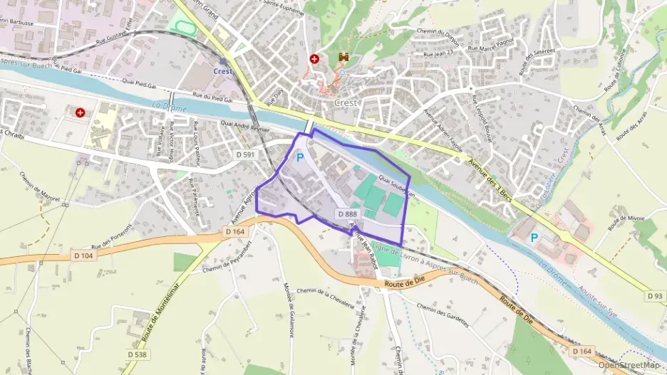 Appartement 81 m² trois pièces à vendre à Crest