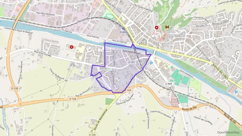 Appartement 41 m² deux pieces à vendre à Crest