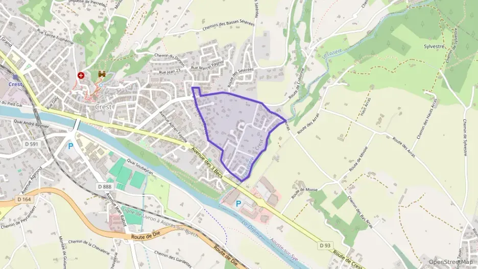 Appartement 76 m² quatre pièces à vendre à Crest Appartement 76 m² quatre pièces à vendre à Crest